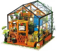 Rolife Puzzle 3D en bois DIY Maison miniature 'La maison des fleurs de Cathy