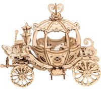 Kit de maquette Pumpkin Cart - ROBOTIME - Puzzle 3D en bois de 182 pièces