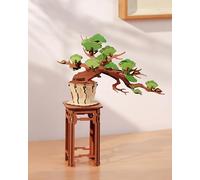 Rolife Puzzle 3D Sakura et Pin Éternel Bonsai Kits de Modèles Puzzle en Bois pour Adultes à Construire Décoration Intérieure Cadeaux Créatifs pour Adultes et Enfants (Pins)