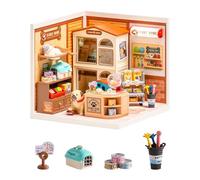 Rolife Super Creator Furry Friends' Home Maison Miniature | Maison miniature DIY relaxante, un cadeau créatif pour filles, femmes & adultes.