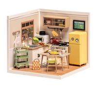 Rolife Super Creator Kit de Fabrication de Maison Miniature DIY - Kits de Maquettes pour Adultes à Construire - Décoration de Bureau à Domicile - Étagère de Livres - Kits de Bricolage pour Adultes