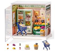 Rolife Super Creator Kit de Maison Miniature DIY, Maison de Poupée pour à Noël ou pour Leur Anniversaire,Décoration de Kits de Modèles à Monter pour Adultes (Nature Energy Fruits)