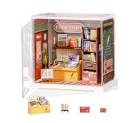 Rolife Super Creator Maison Miniature à Construire Bricolage Kit Maquette DIY Adulte Enfant Mini Maison à Monter sans Colle Décoration de Bibliothèque (Memory Book Store)