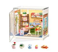 Rolife Super Creator Maison Miniature à Construire Bricolage Kit Maquette DIY Adulte Enfant Mini Maison à Monter sans Colle Décoration de Bibliothèque (Sunshine Sip Porch)