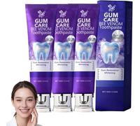 Rolimey Viocore Dentifrice à base de venin d'abeille 100 g - Dentifrice naturel de blanchiment des dents BeeRenew pour gencives sensibles, élimine les taches et renforce l'émail (3 pièces)