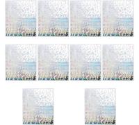 Rolin Roliy 10pcs Autocollants De Lettre Paillettes Argent Autocollants De Numéros Auto-Adhésif En Vinyle Alphabet Letters Stickers Pour Boîte Aux Fenêtre Porte Maison