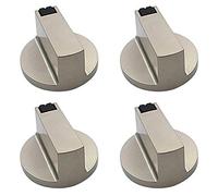 Rolin Roly Commutateur de Gaz Cuisinière Gaz Interrupteur Boutons de Table de Cuisson Gas Knob Accessoires Remplacement Métal Ordinaire (Noyau de l'axe 4pcs 8mm)