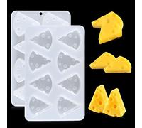 Rolin Roly Forme de Fromage Moule en Silicone 3D Antiadhésif pour DIY Petit Gateau Mousse Bonbons Chocolat Glace