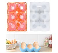 Rolin Roly Moule en Silicone de Stockage D'Oeufs - Récipient Organisateur Cuisine en RÉSine pour DIY Artisanat Restaurant Comptoir Camping
