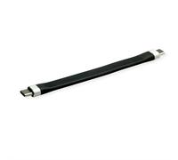 ROLINE 11.02.9054 câble USB USB 3.2 Gen 2 (3.1 Gen 2) 0,11 m USB C Noir