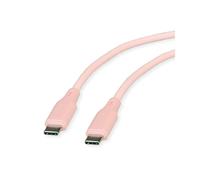ROLINE 11.02.9122 câble USB USB 2.0 1 m USB C Rose