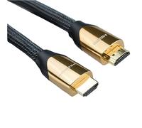 Roline 11.04.5801 Câble Hdmi 1 M Hdmi Type A (standard) Noir, Or