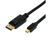 Roline 11.04.5814 Câble Displayport 1 M Mini Displayport Noir