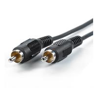 Roline 11.99.4332 Câble Audio 2,5 M Rca Noir
