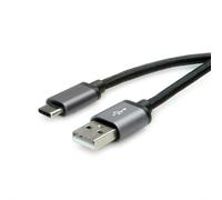 Roline 11029027 Câble Usb 0,8 M Usb 2.0 Usb A Usb C Noir