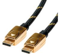 ROLINE Gold Câble DisplayPort, v1.4, DP St - St, 1 m