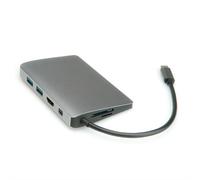 ROLINE 12.02.1021 réplicateur de ports et station d'accueil pour ordinateurs portables USB filaire 3.2 Gen 2 (3.1 Gen 2) Type-C Gris