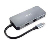 ROLINE 12.02.1121 hub & concentrateur USB Type-C 5000 Mbit/s Gris