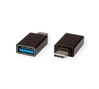 Roline 12.03.2997 Changeur De Genre De Câble Usb-c Usb-a Noir