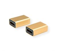 Roline 12.03.3153 Changeur De Genre De Câble Hdmi Or