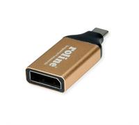 Roline 12.03.3232 Adaptateur Graphique Usb 4096 X 2560 Pixels Or