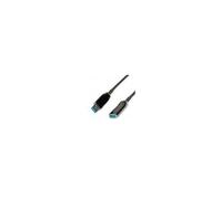 Roline Câble USB 12.04.1077 – USB 3.2 Gen 1 (3.1 Gen 1) Type A Mâle/Femelle 20 m Noir