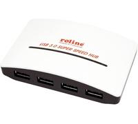 Roline 14.02.5027 Hub USB 4 ports USB-A USB 3.2 Gen1 5 GBit/s multicolore