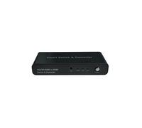 ROLINE 14013568 HDMI/VGA/DP vers HDMI Converter avec interrupteur Noir
