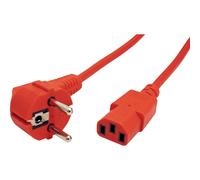 Roline 19.08.1010 alimentation Câble de liaison rouge 1.80 m
