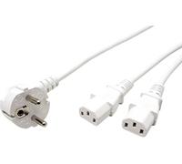 Roline 19.08.1023 alimentation Câble de raccordement blanc 2.00 m