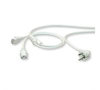 Roline 19.08.1023 Câble électrique Blanc 2 M Cee7/7 Iec C13