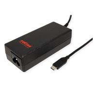 ROLINE 19.11.1034 chargeur d'appareils mobiles Ordinateur portable Noir Secteur Intérieure