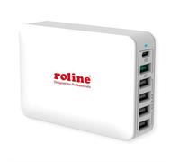 ROLINE 19.11.1055 chargeur d'appareils mobiles Universel Blanc Secteur Charge rapide Intérieure