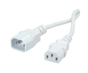 Roline 19.44.1016 Câble électrique Blanc 1,8 M Iec C14 Iec C13