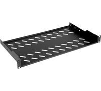 Roline Étagère pour armoire électrique 26.21.0121 19 pouces 1U 15 kg Noir