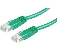 Roline 21.15.0563 RJ45 Câble réseau, câble patch CAT 5e U/UTP 5.00 m vert 1 pc(s)