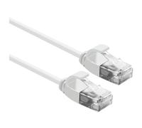 Roline Câble patch UTP DataCenter Cat.6A (Class EA) LSOH Slim Blanc 0,5 m