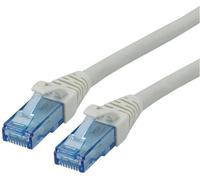 Roline 21.15.2704 RJ45 Câble réseau, câble patch CAT 6a U/UTP 1.50 m gris non blindé, sans halogène, ignifuge 1 pc(s)