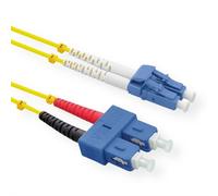 Roline 21.15.8792 Câble De Fibre Optique 2 M Lc Sc Os2 Jaune