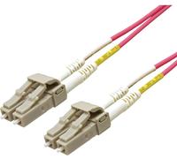 Roline 21.15.8856 fibre optique Câble réseau, câble patch LC 7.00 m violet 1 pc(s)