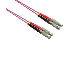 Roline 21.15.9491 Câble De Fibre Optique 1 M E-2000 (lsh) Om4 Violet