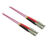 Roline 21.15.9497 Câble De Fibre Optique 10 M E-2000 (lsh) Om4 Violet