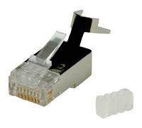 Roline 21.17.3063 Fiche modulaire ROLINE blindée, cat. 6 (classe E) pour fil