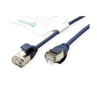 Roline 21.44.3342 Câble De Réseau Bleu 0,5 M Cat6a U/ftp (stp)