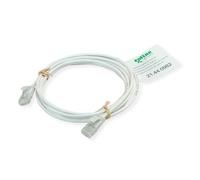 ROLINE GREEN Câble Patch UTP Cat.6A (Class EA), LSOH, Slim, Gris, 0,3 m
