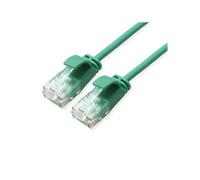 ROLINE GREEN Câble Patch UTP Cat.6A (Class EA), LSOH, Slim, Vert, 5 m