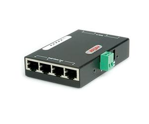 Roline 21131198 Injecteur PoE Gigabit Ethernet 4 Ports