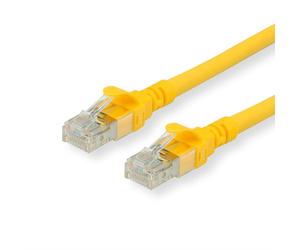 ROLINE 21152727 câble de réseau Jaune 10 m Cat6a U/UTP (UTP)