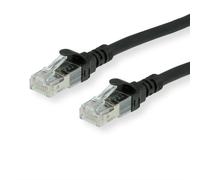 ROLINE Cordon LAN Cat 6A Component Level | Câble réseau UTP Ethernet avec connecteur RJ45 | noir 10 m