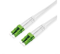 Roline 21158636 Câble De Fibre Optique 15 M 2x Lc Os2 Blanc